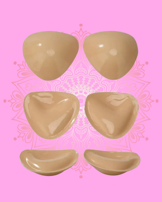  Double-Sided Adhesive Push-Up Inserts 